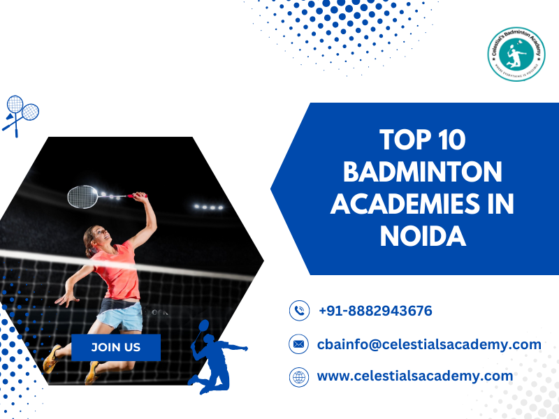 Top 10 Badminton Academies in Noida